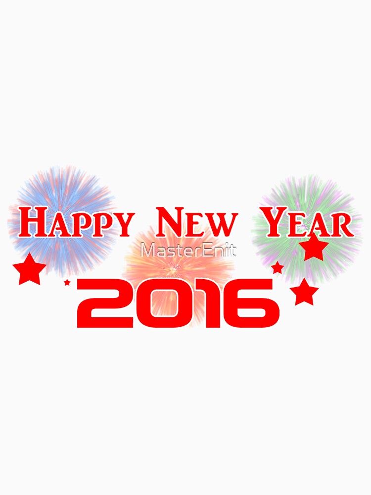 Happy New Year 2016 by MasterEnit