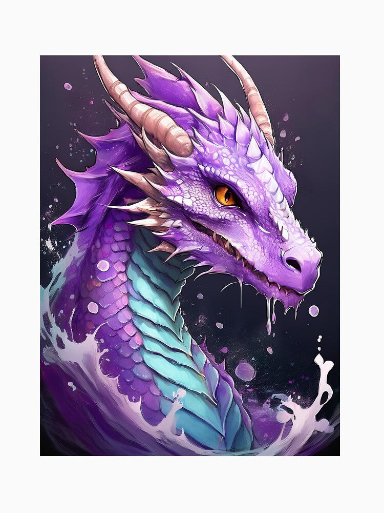 Purple dragon. by BAR DEC