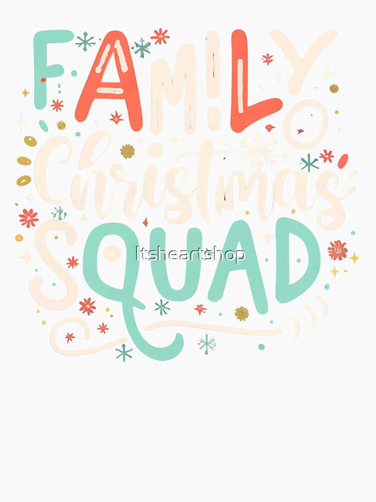 Family Christmas Squad by Itsheartshop