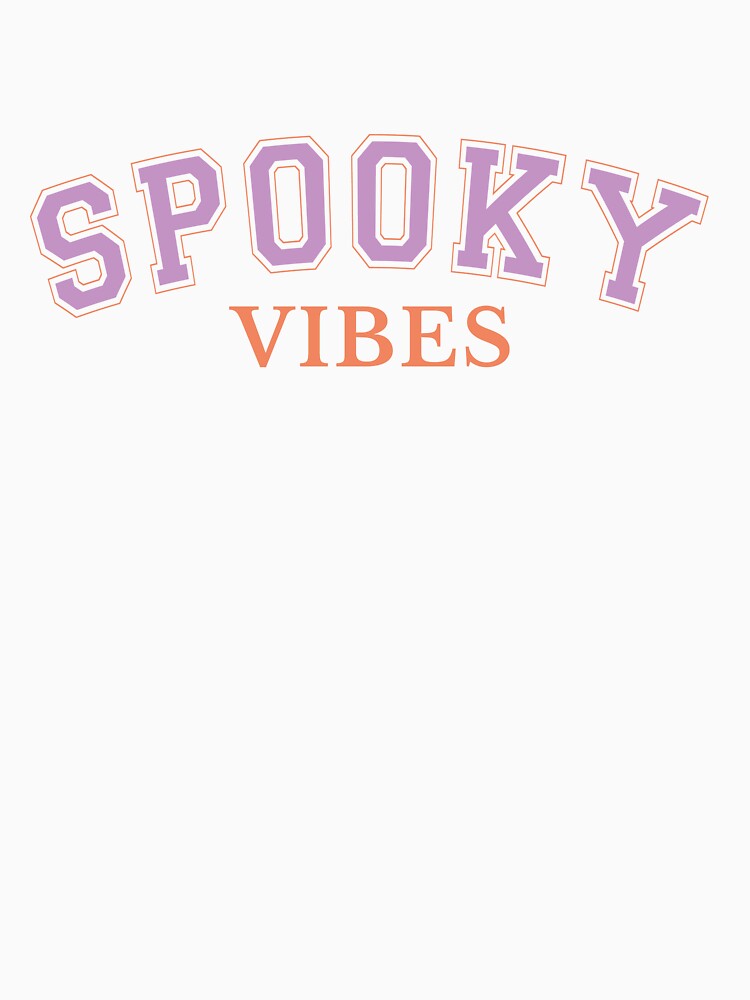Spooky Vibes Varsity Style by MrsBCuriosities