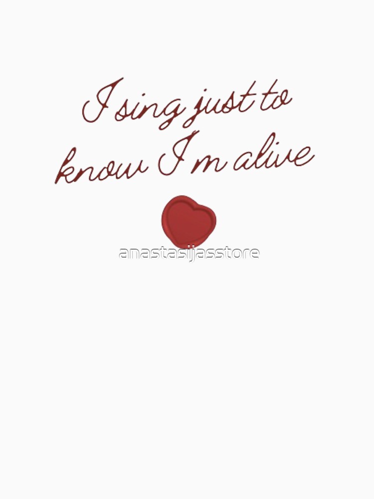 Sienna Spiro Lyric Quote by anastasijasstore