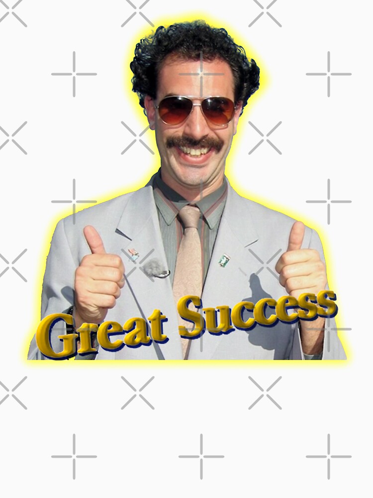 Borat Great Success sticker by Shores-Store