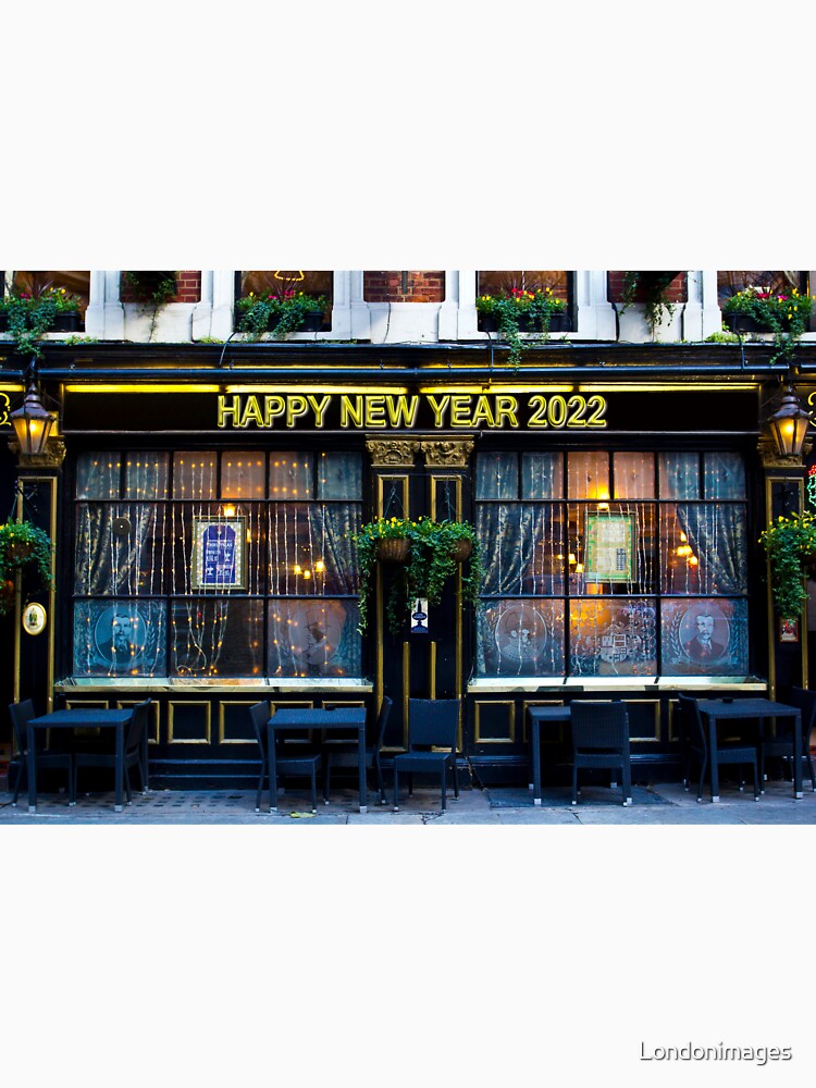 Happy New Year 2022 Pub by Londonimages