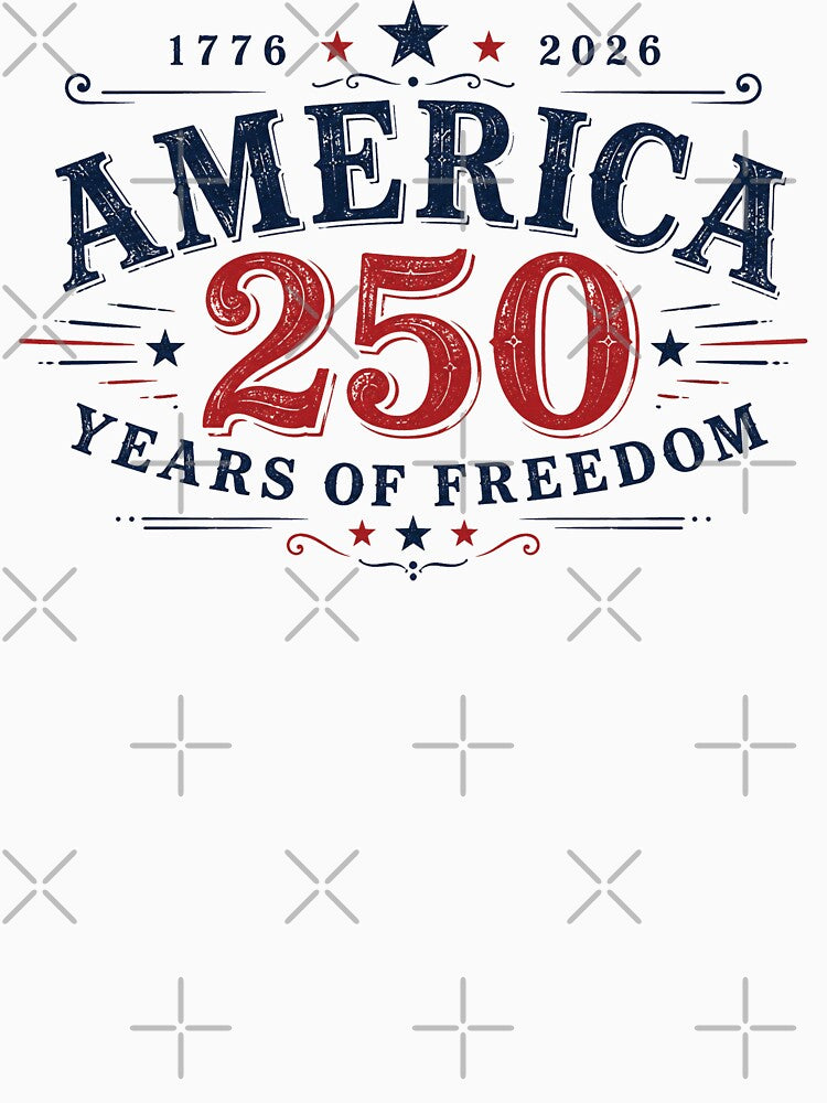 America USA 250th, 250 Years of Freedom by NicowrmSArt