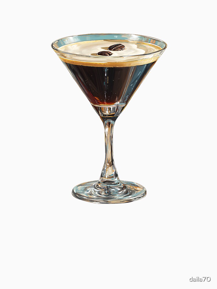 Espresso Martini Cocktail Art v2 by daila70