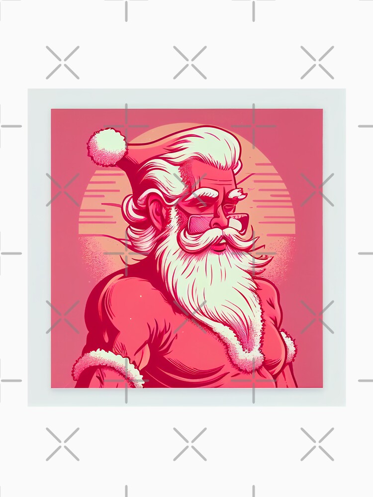 Santa in pink by schizarty