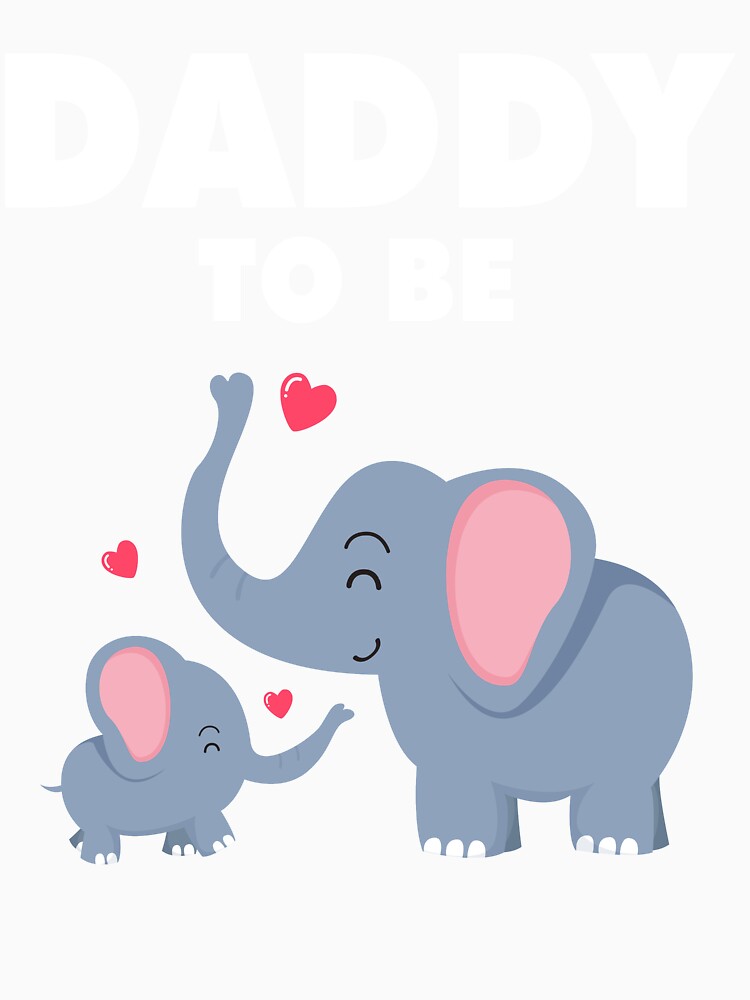 Mens Dad To Be Elephant Baby Shower For Boy by vinh doan