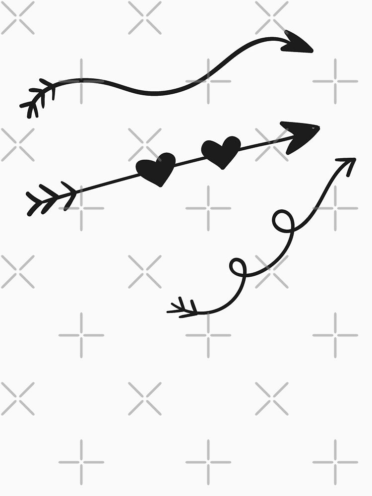 Arrows and target - matching piece by Urosek