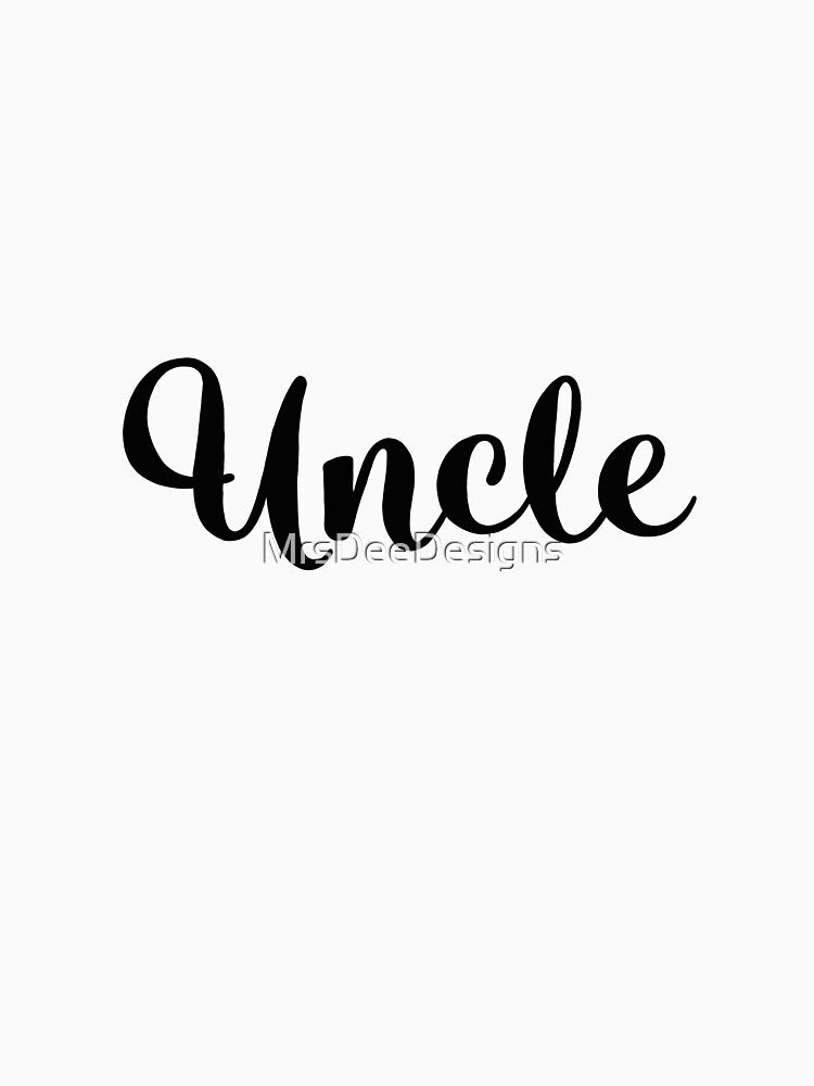 Uncle black by MrsDeeDesigns