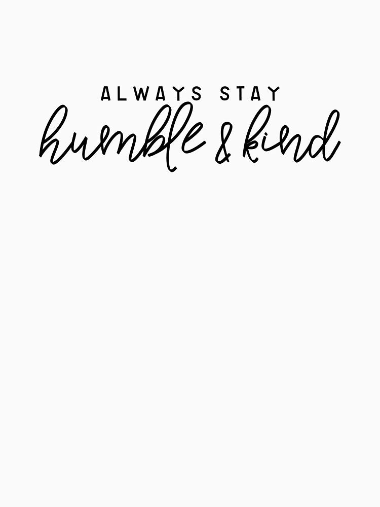 Humble and Kind by Julia Masur