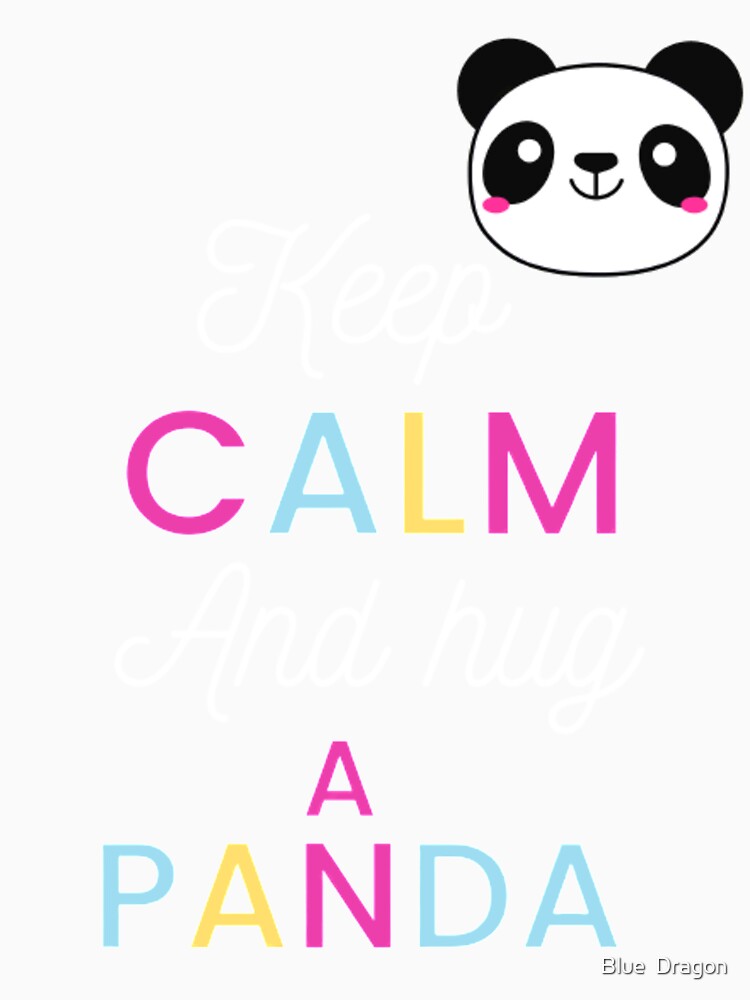Hug a Panda ! by Blue  Dragon