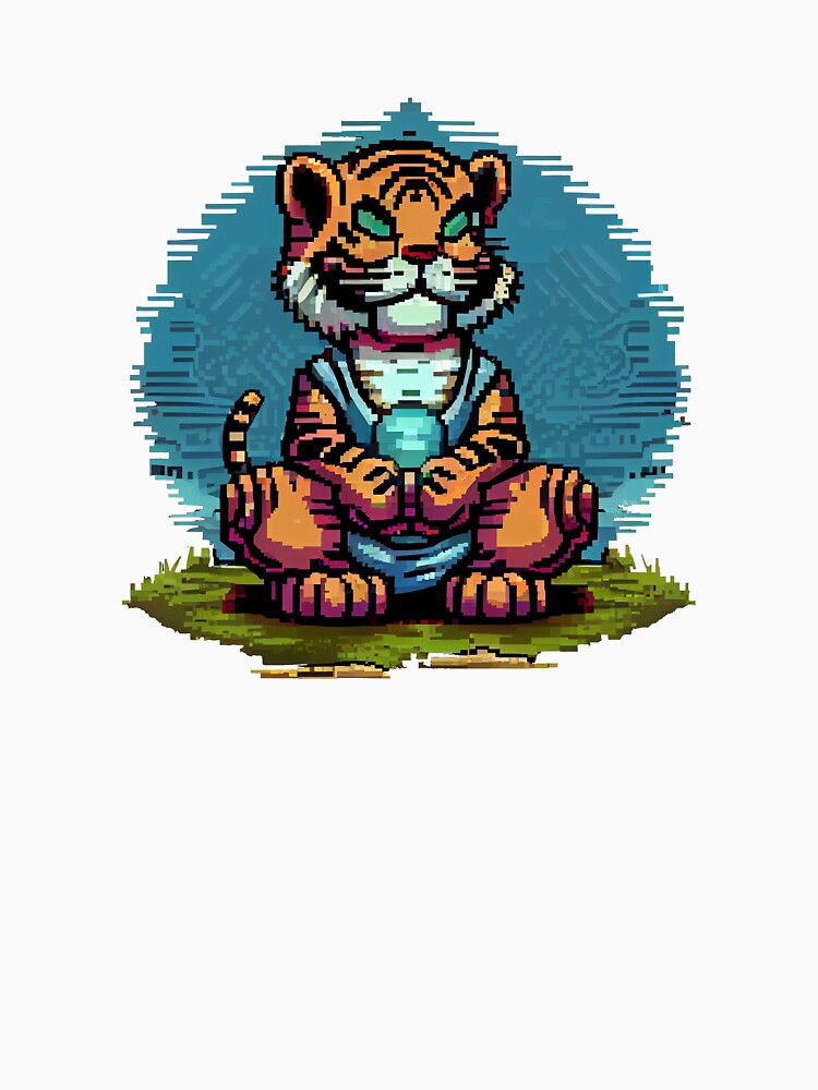 Pixel art Tiger. by Pixelarium