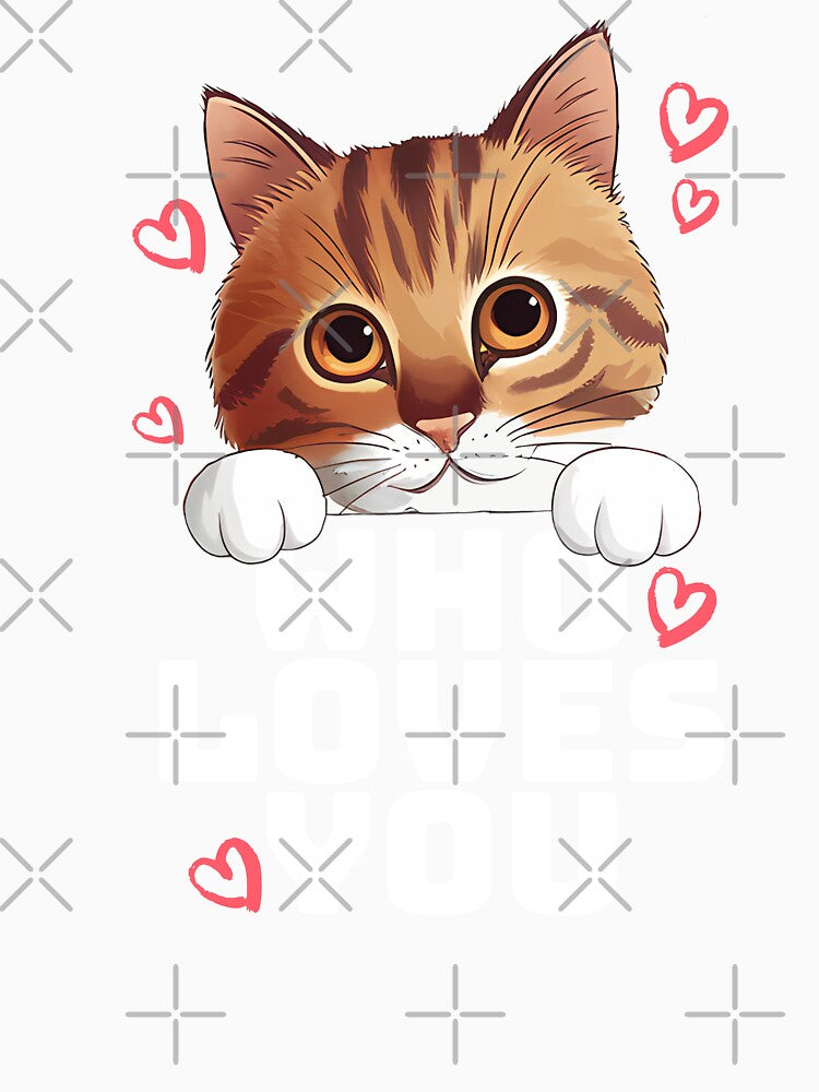 Who Loves You - Valentine Kitty by Simply Figs