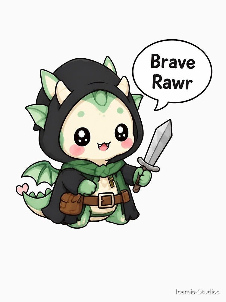 Tiny Dragon Warrior by Icareis-Studios