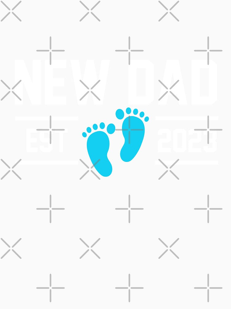 New Dad Est 2023 Baby Boy by goodtogotees