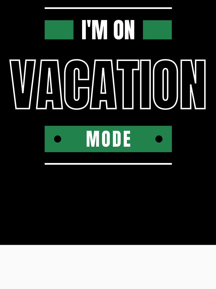 Vacation mode now by rossedalen