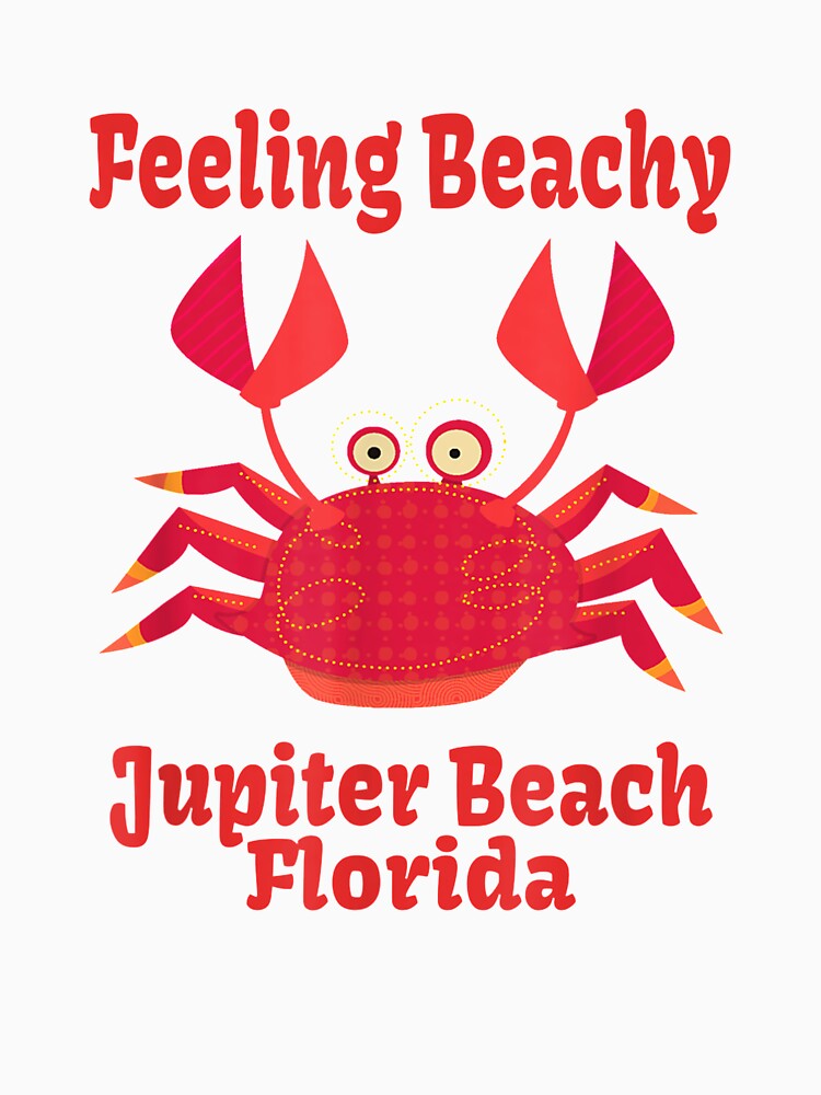 Jupiter Island Vacation Funny Crab Gift by charissamo77