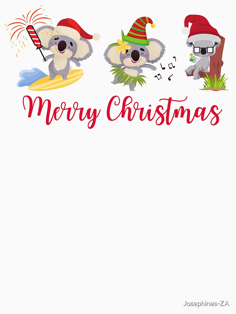 Australian Christmas with Merry Koalas by Josephines-ZA
