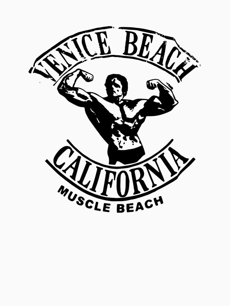 Venice Beach T-ShirtVenice Beach California, Muscle Beach by LuluLittleItaly