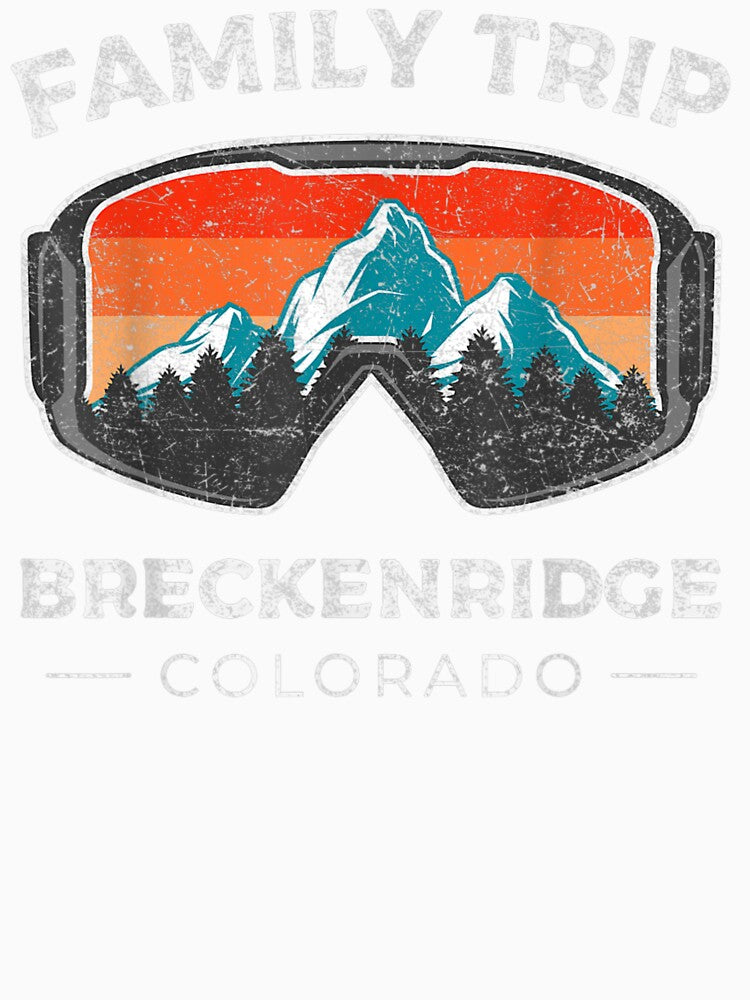 Breckenridge Matching Family Vacation 2021 Family Ski Trip by DeannaMarks