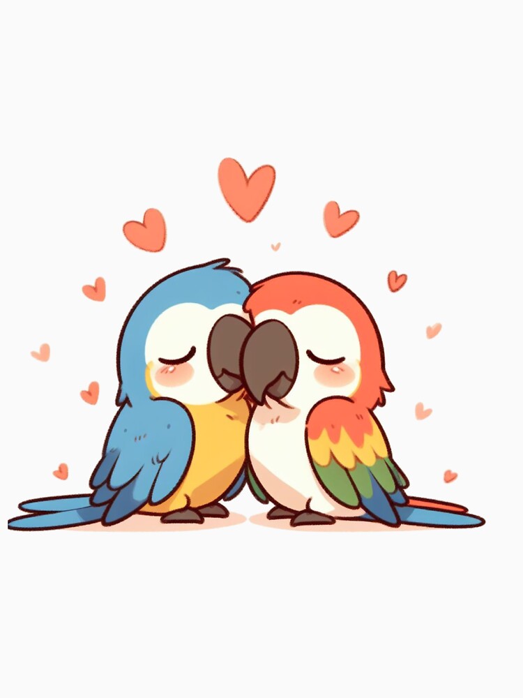 Macaw Couple Valentine's Day by LemuellTrends