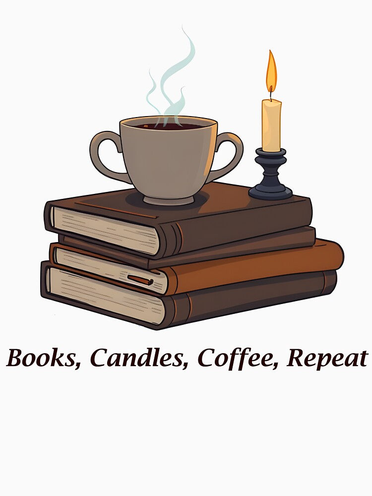 Books, Candles, Coffee, Repeat by marshmelephant