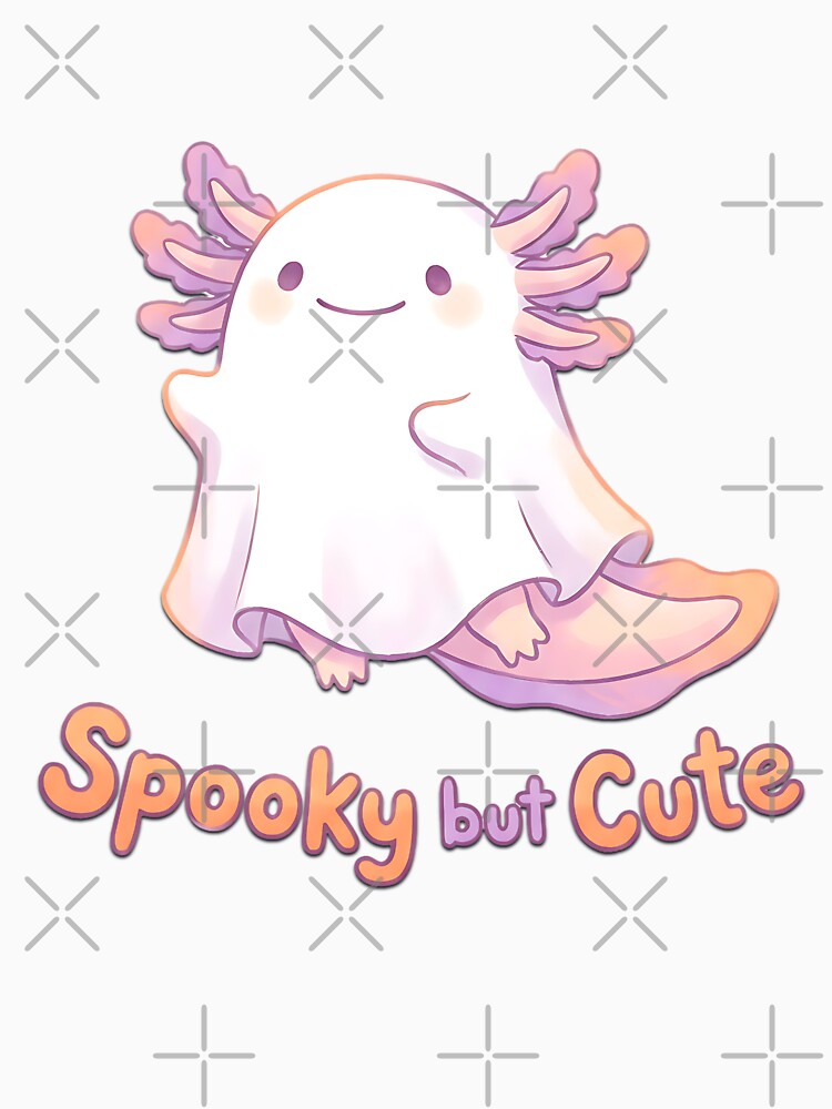 Spooky but Cute Axolotl by Visual Dept.