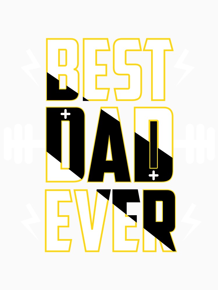 best dad ever, father's day dad gift by lapolonaise