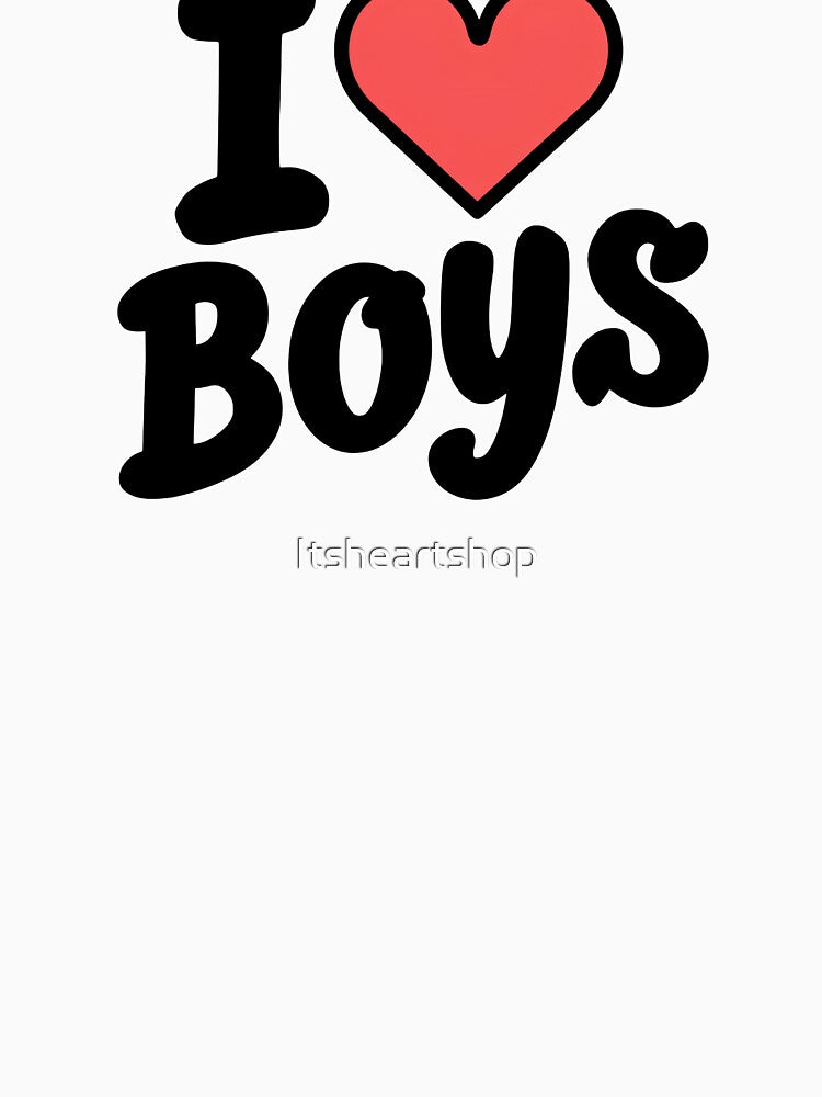 I Love Boys by Itsheartshop