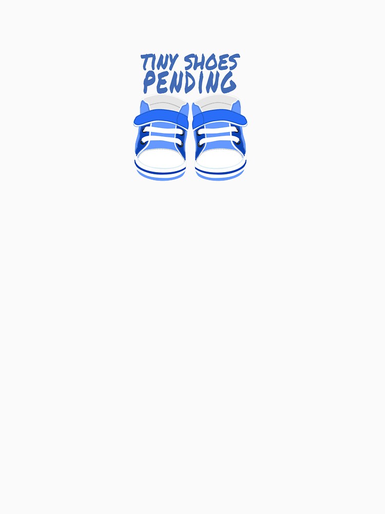 Pregnant announcement maternity Blue baby shoes by E-lenaLu