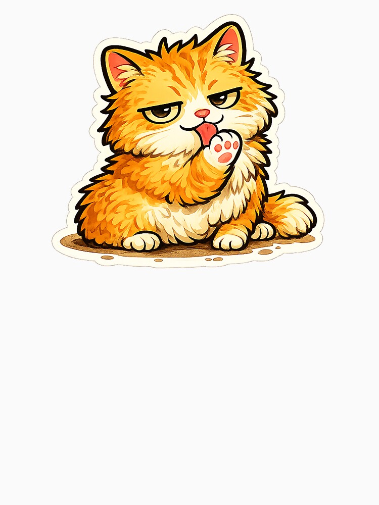 Sassy Orange Cat by EastEndTownie