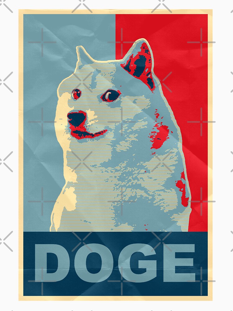 Doge Meme Dogecoin Hope Poster by johnta17