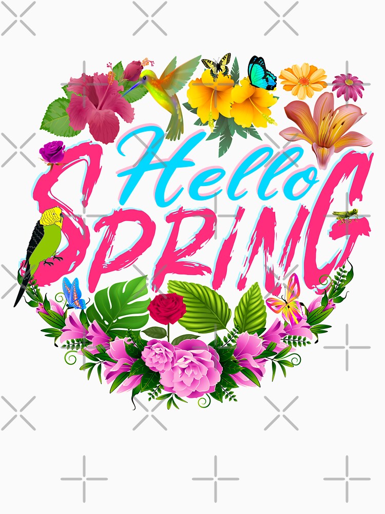 Hello Spring, cool design for spring by MoSaid