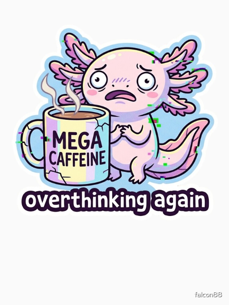 Overthinking Again Axolotl by Imaginarium of Chaos falcon88