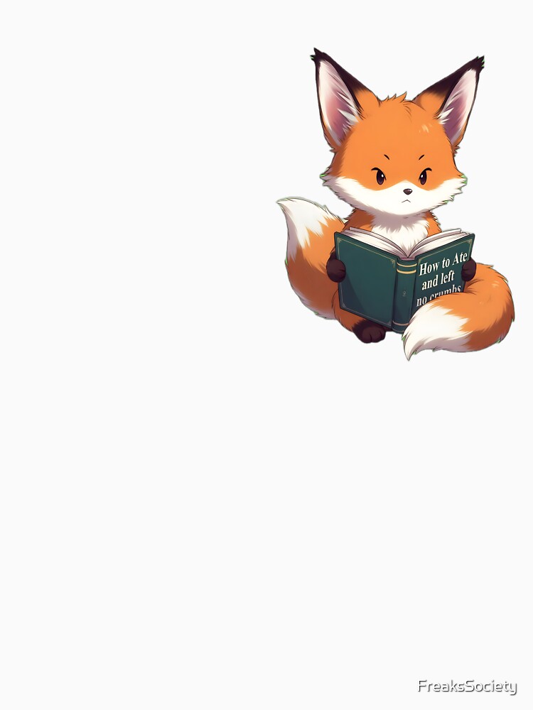 Fox reading a book by FreaksSociety