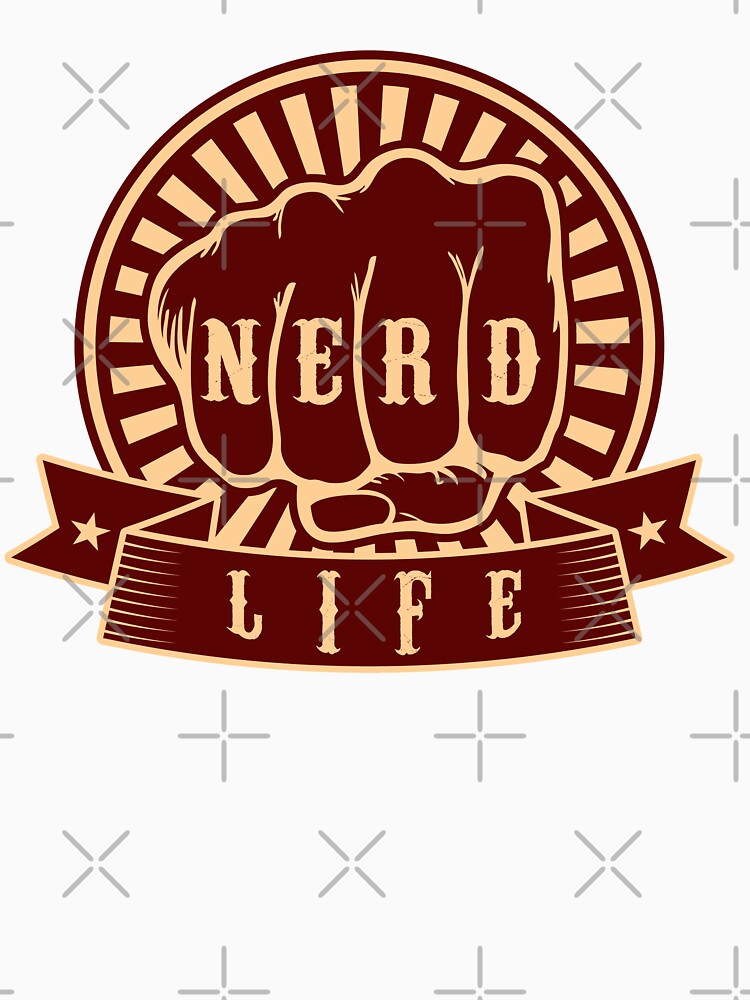 Nerd Life - Fist Punch Vintage by aladdindesigns
