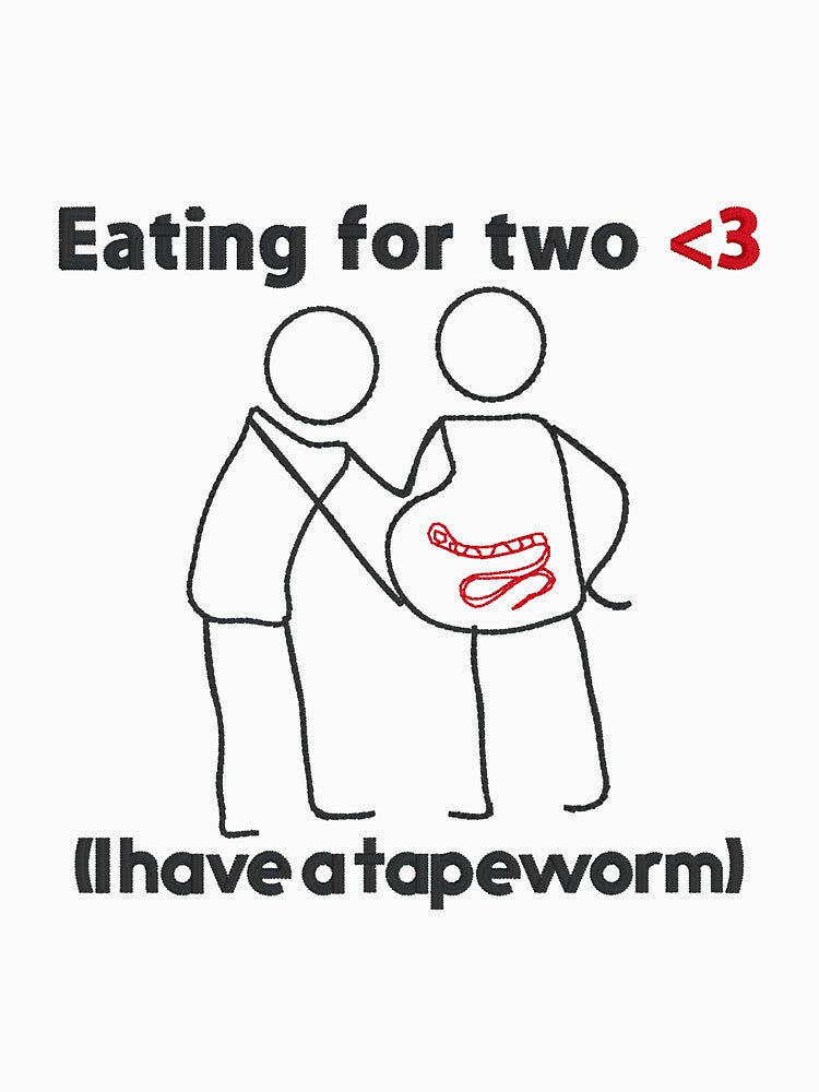 Eating for two (I have a tapeworm) by cursedlenly