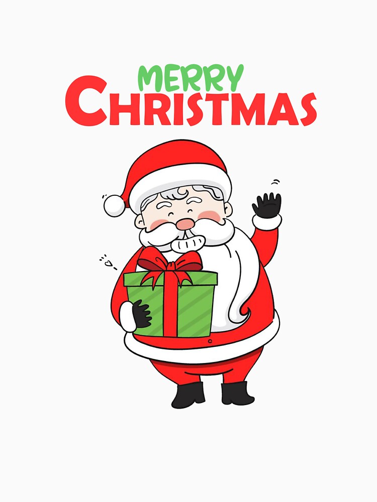 retro vintage pink santa claus,merry christmas by SeniorPrint99