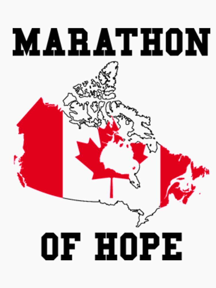 MARATHON OF HOPE T-shirt classique -Terry Fox by DunkPlank
