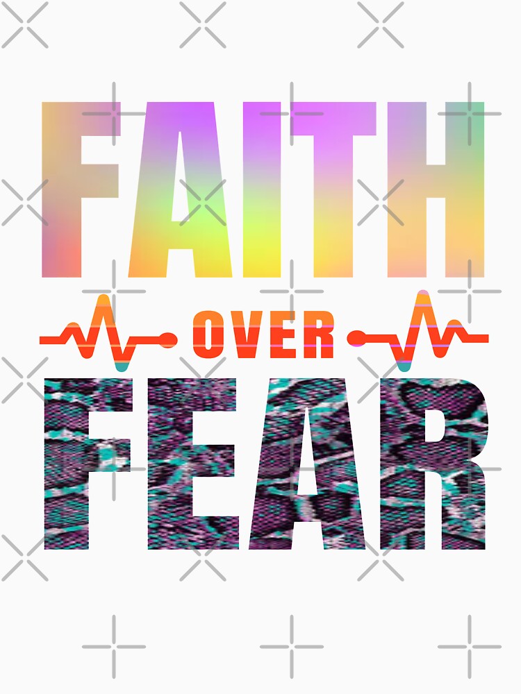 Faith Over Fear - Religious Quotes by Delandor