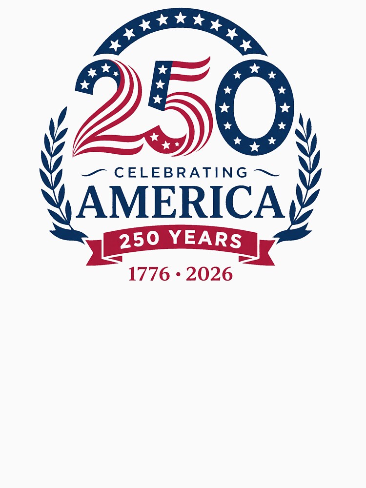250 Years America Semiquincentennial 1776-2026 Patriotic Anniversary by Off-Road-Zone