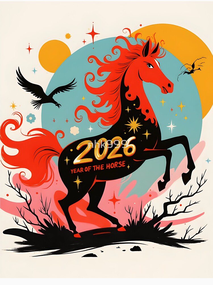 2026 Year of the Horse 2 – Fire Horse Shirt by nhk999