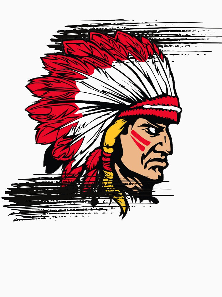Colorful Red Indian Men by TWFASHION