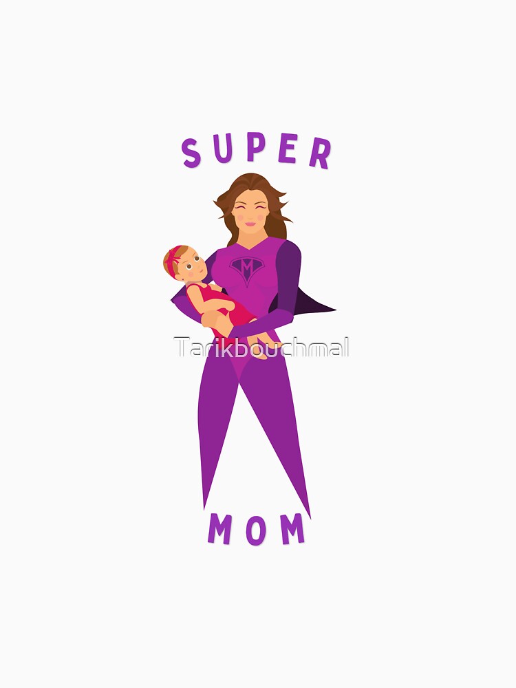 overstimulated moms club,super mom by Tarikbouchmal