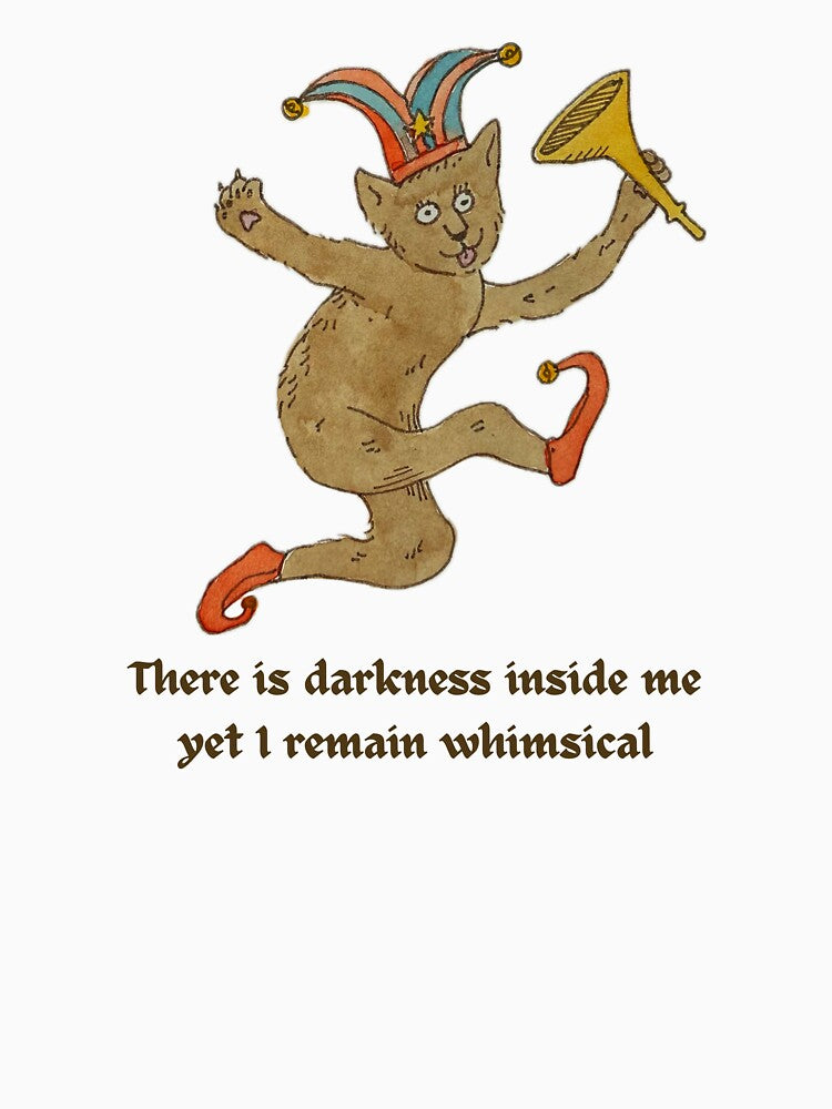 funny medieval cat jester - whimsical by CoolKittyCat8
