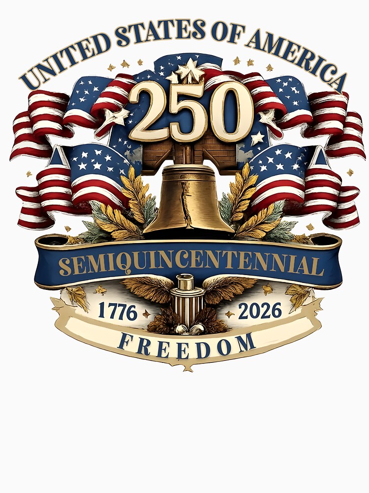 United States Of America Freedom Liberty Bell 1776-2026 250th American Anniversary by jakaun