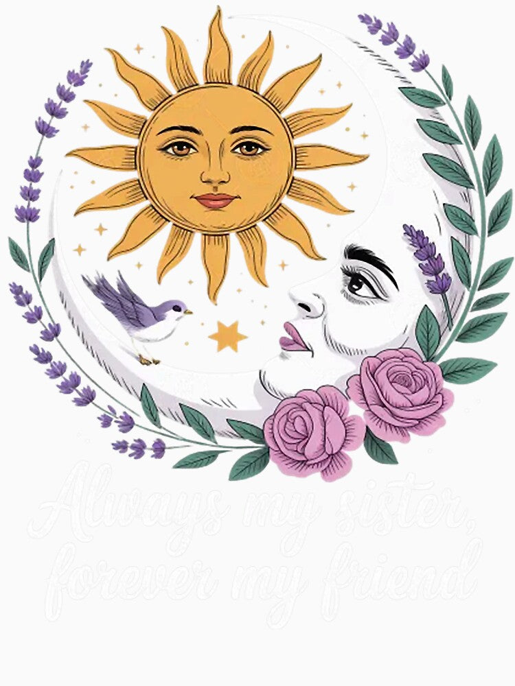 Always My Sister Forever My Friend Sun Moon by Vastingan