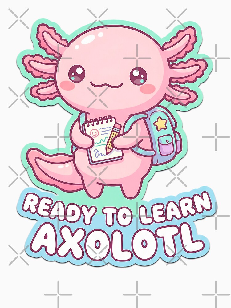 Ready to Learn Axolotl by Visual Dept.