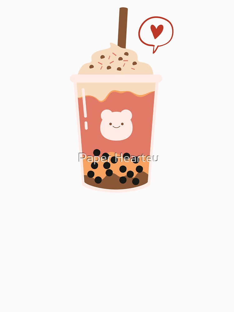 Cute Kawaii Milktea Stickers by Paper Hearteu