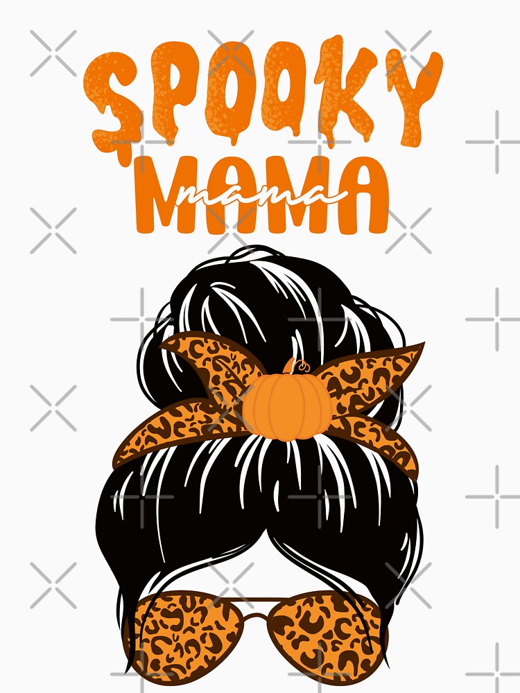 Classy Spooky Mama Tshirt for Halloween by BVTrendhub